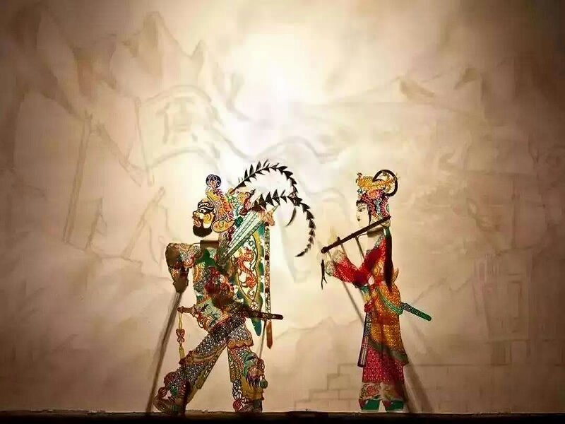 騰沖非遺文化皮影戲