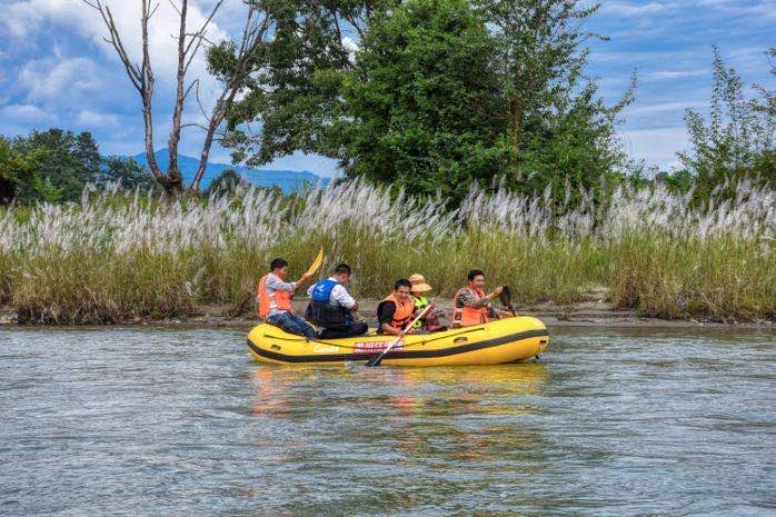 騰沖龍川江漂流皮劃艇