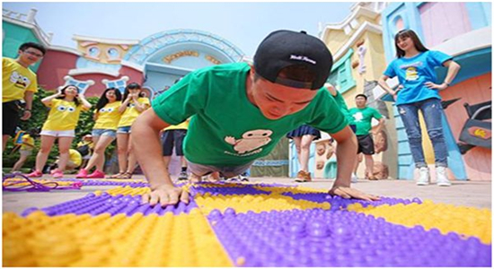 騰沖室內(nèi)外團隊合作類型拓展項目推薦：瘋狂指壓板活動流程意義及各類指壓板玩法介紹