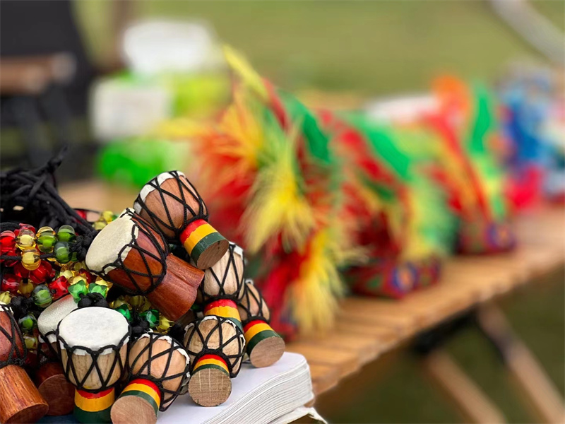 云南騰沖非洲鼓團建