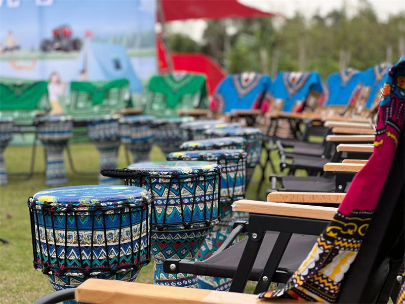 云南騰沖非洲鼓團建